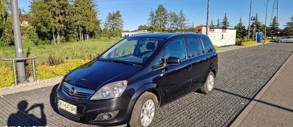 Opel Zafira cena 33000 przebieg: 209000, rok produkcji 2014 z Warszawa małe 29